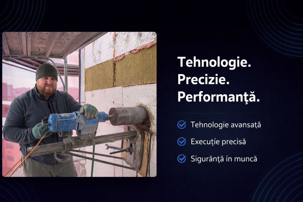 Carotare-Gauri hota,centrala,ac,ventilatie etc