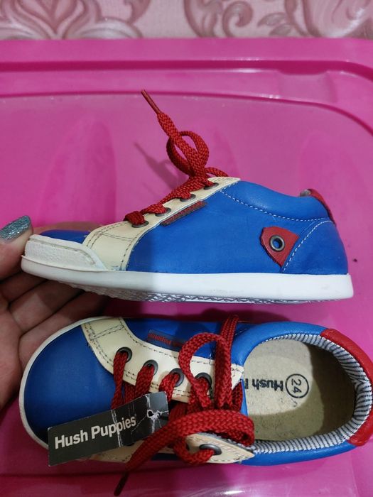 Детские кожаные туфли р.24