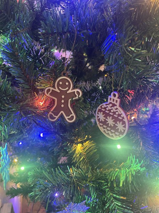 Коледни украшения за елха