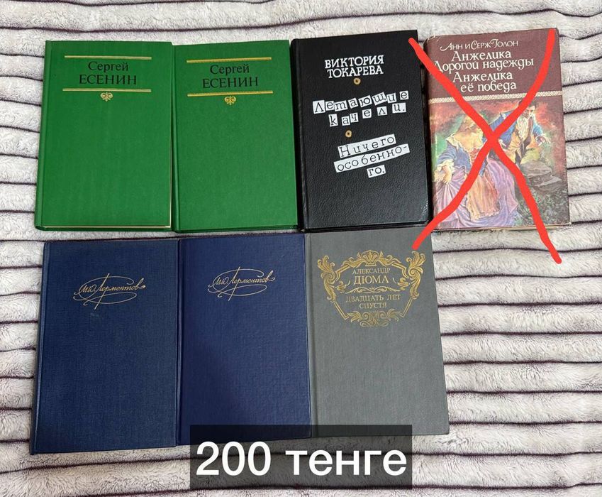 Книги  разных  жанров