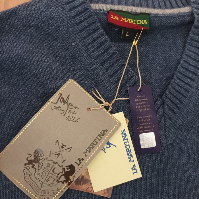 La Martina L размер нов пуловер