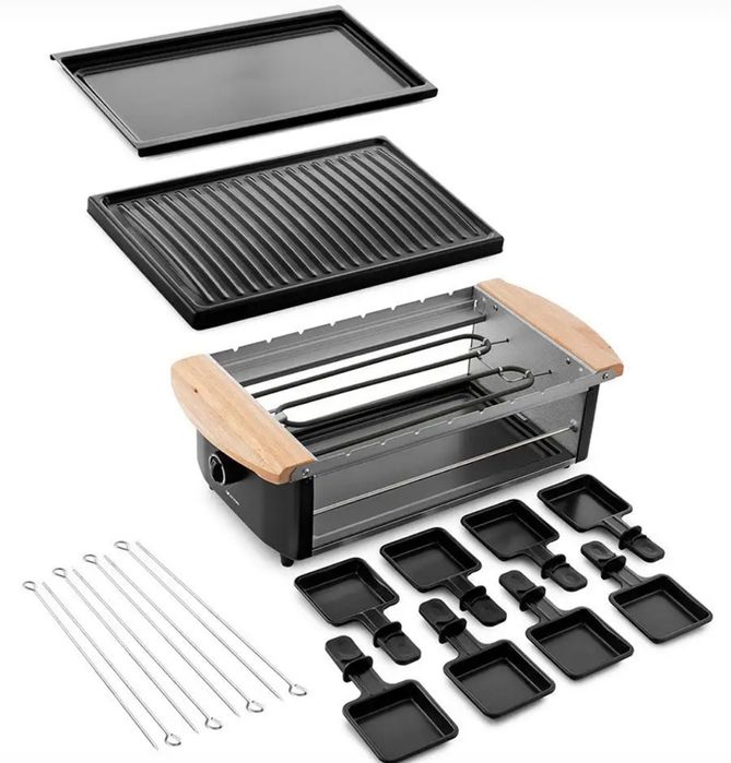 Реклетница - гриль электрический для дома 1200 Вт
AOMa KT-165