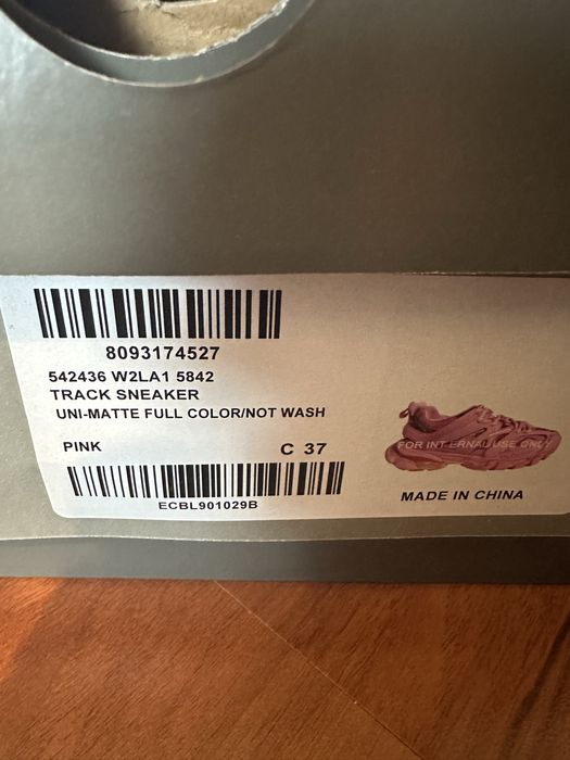 Balenciaga Track Pink