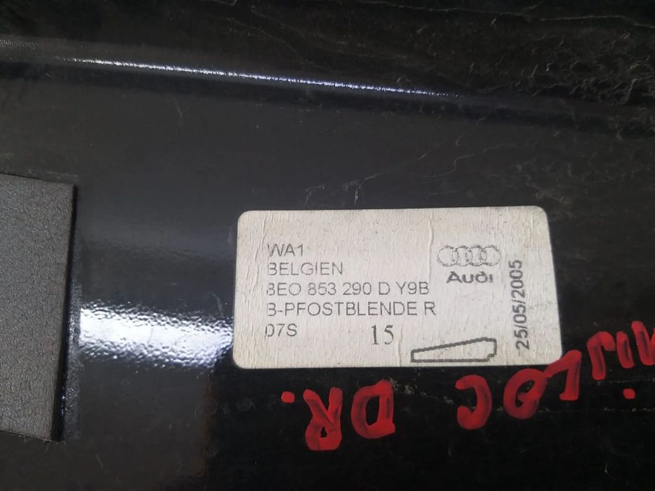 Ornament stalp dreapta audi a4 b7 8e 8e0853290d