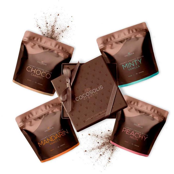 Скраб за тяло Luxury Coffee Scrub Box Cocosolis
