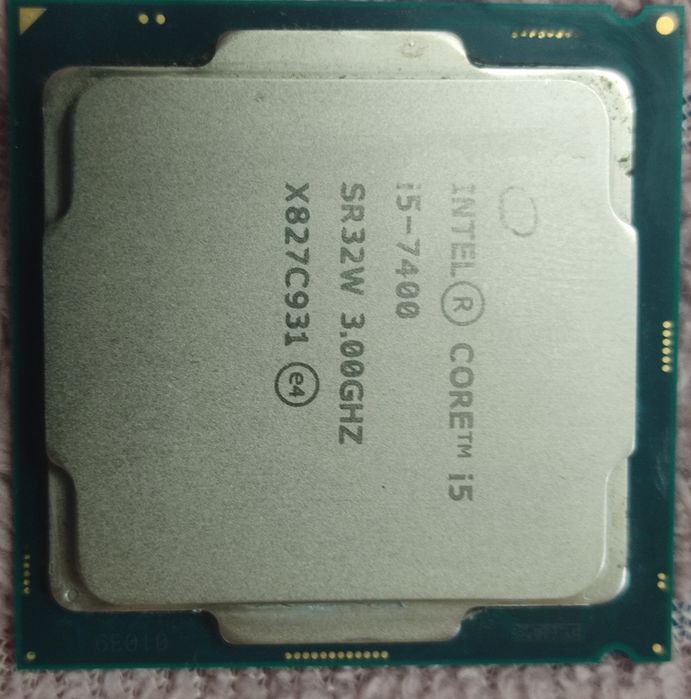 Продается процессор intel core i5 7400
