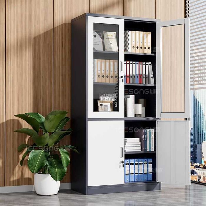 Metall ofis shkafi — hujjatlar uchun mustahkam shkaf / bank va offisga