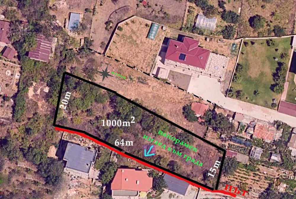 Продава се Парцел в Варна, ВИНС - 1000 кв.м за 80 €/кв.м - Снимка #5