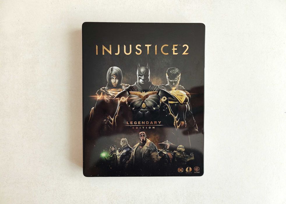 Injustice 2 Legendary Steelbook Edition за PlayStation 4/PS4/ПС4/PlayStation 5/PS5/ПС5/Плейстейшън 4/Плейстейшън 5
