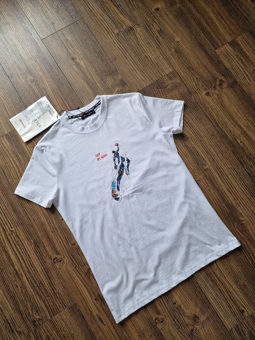 Страхотна мъжка тениска OFF уайт размер L / XL