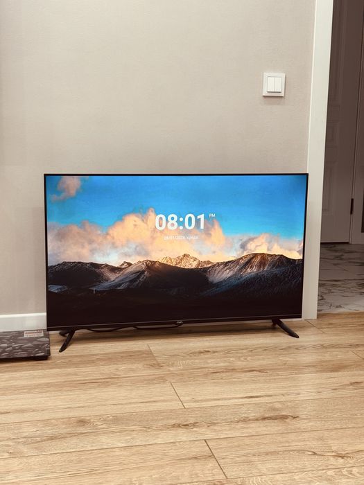 Телевизор ava smart tv черный