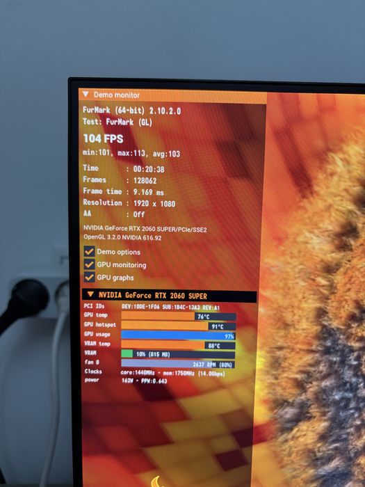 Rtx 2060 super 8 gb + БП WINTEK 500W
