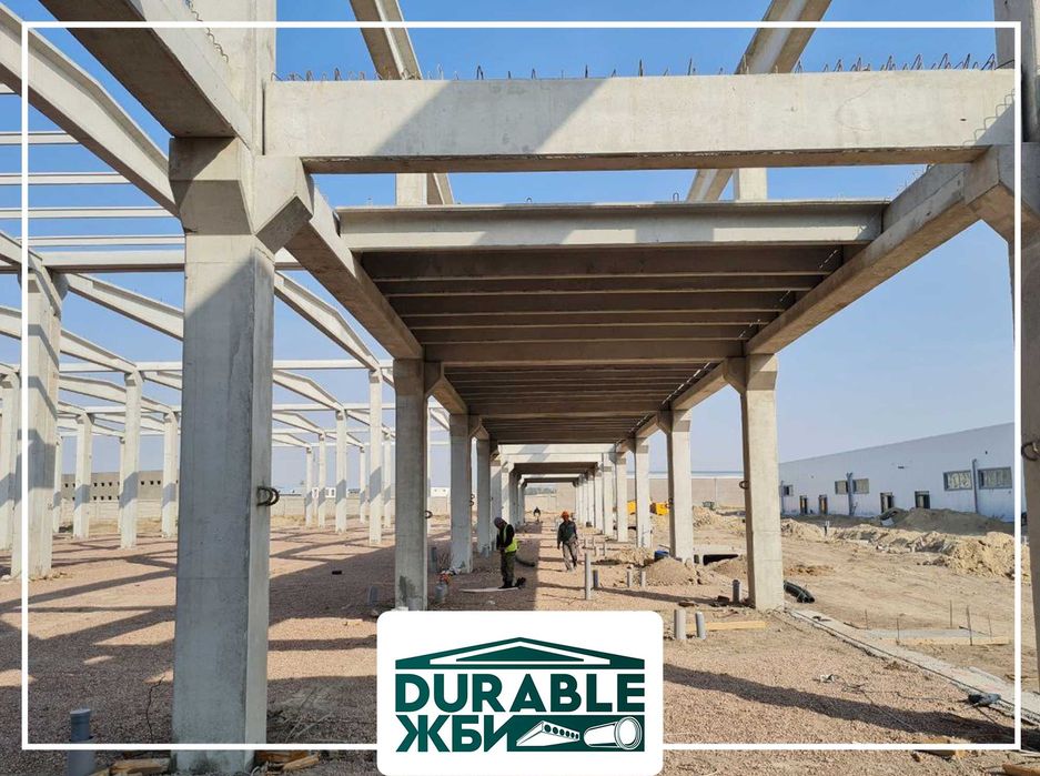 Сборные железобетонные изделия. ЖБИ для Ангара. Колонны, балки, плиты