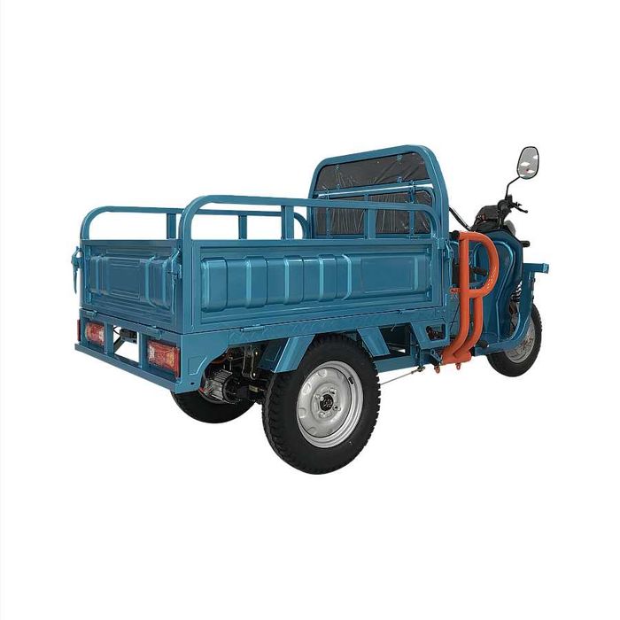 Triciclu Electric ECO cu remorca pentru marfa /bena rabatabila TUK TUK
