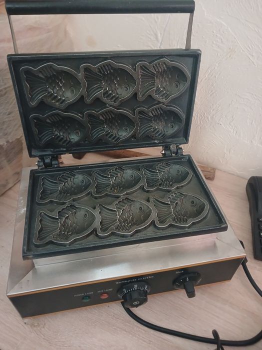 Вафельница рыбки