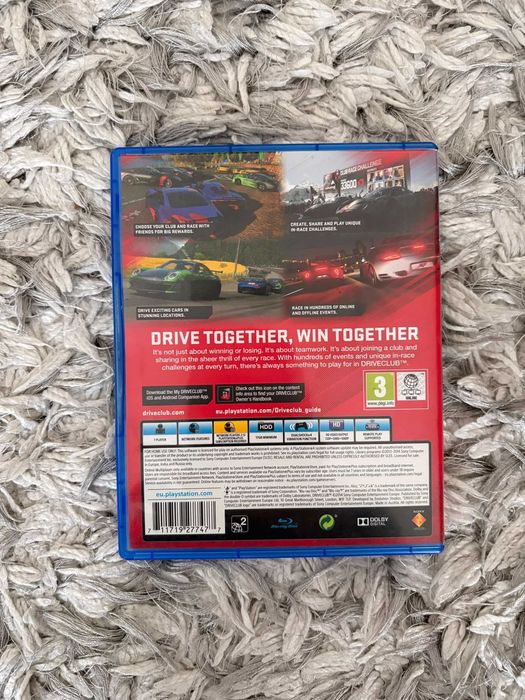 Vând Joc DriveClub pentru PlayStation