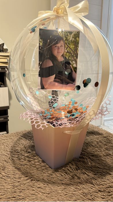 Шар-сюрприз с наполнением