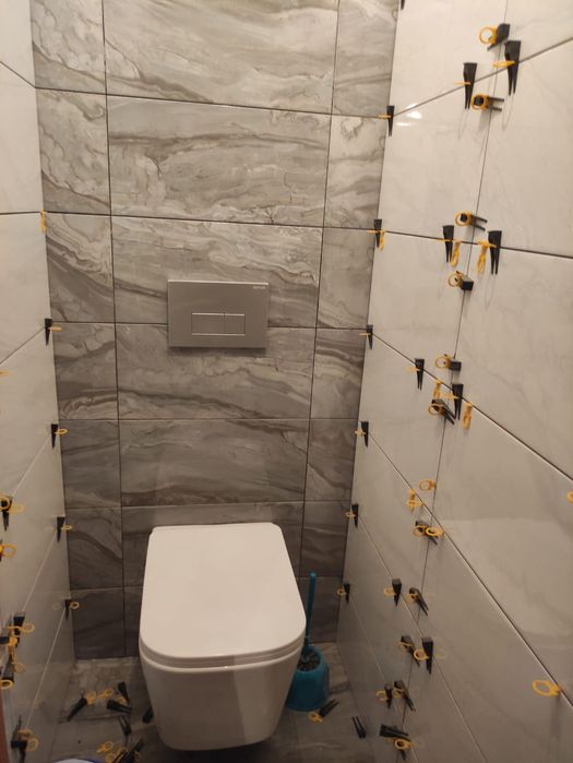 Ремонт санузла под ключ. Кафель, плитка.