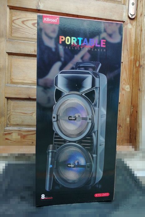 Boxă Portabilă Bluetooth Microfon Wireless