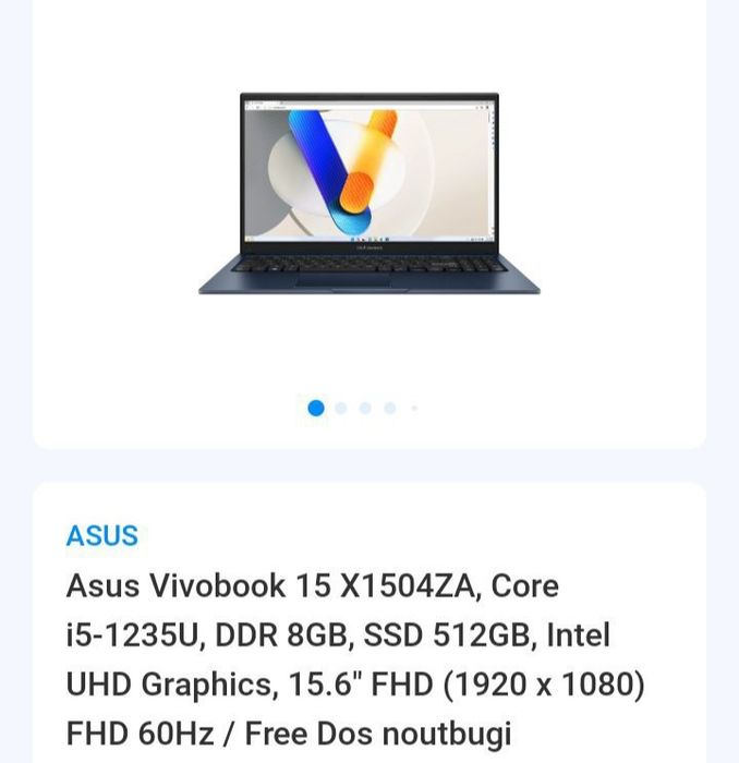 Asus vivobook 15