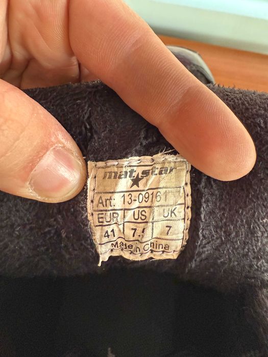 Мъжки зимни боти Matsar с топла подплата – номер 41