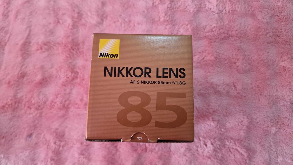 Obiectiv aparat foto NIKKOR LENS Nikon AF-S 85mm f/1.8G SIGILAT