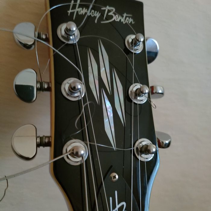 Vând Harley Benton SC custom line sunburst