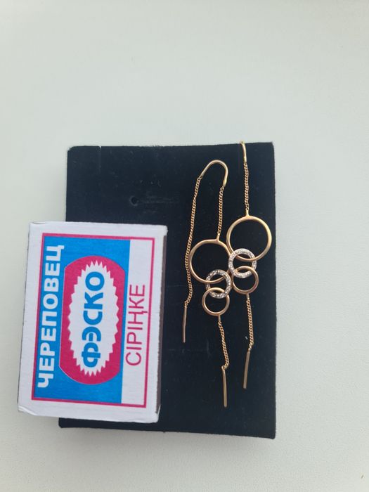 Серьги золото 50000 за грамм