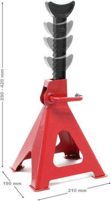 Комплект метални автомобилни опори за окачване - 3000 кг. капацитет.