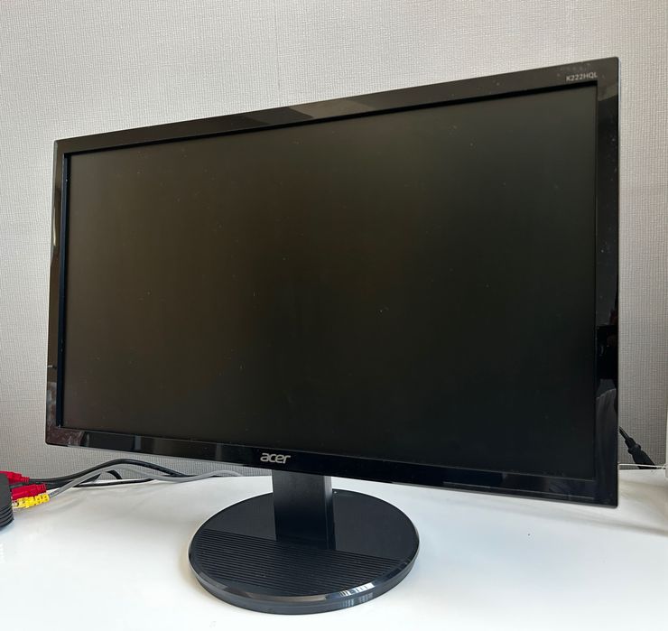Монитор Acer K222HQL – 22" Full HD,  HDMI/DVI/VGA