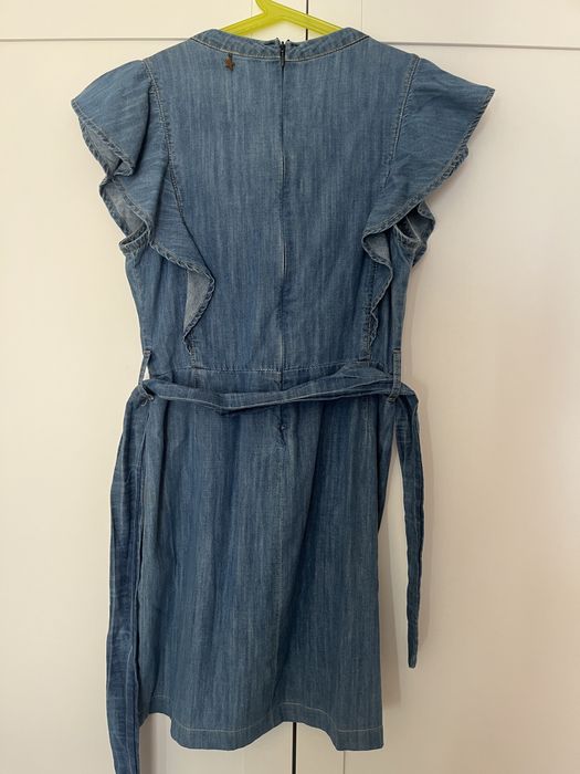Rochita/Sarafan Jeans, fetite 12-13 ani, 60 Lei