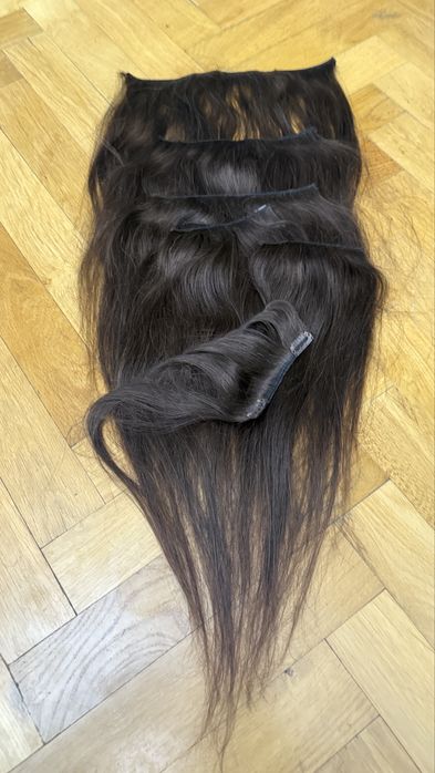 Extensii clip-on din păr natural 100%