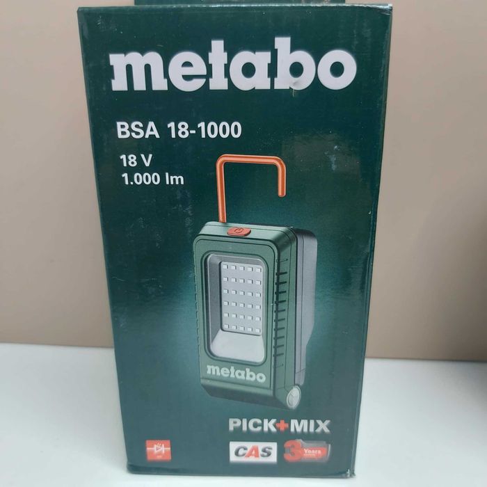 Акумулаторен строителен прожектор Metabo BSA 18-1000