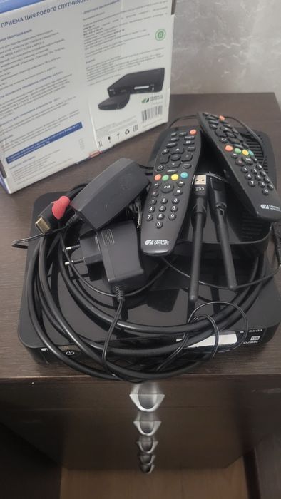 Спутник телевидение приставку пульты антенны ресивер тарелка полный ко