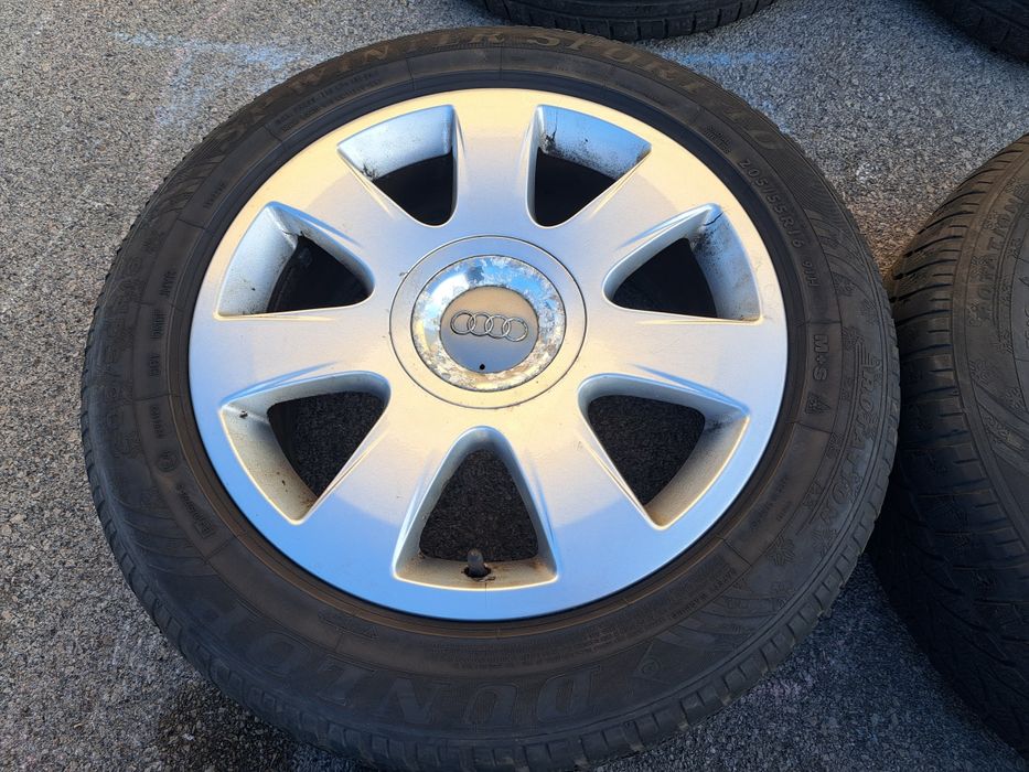 5х112/16 с гуми Ауди VW Шкода Сеат 5x112/16 лети джанти Audi Skoda