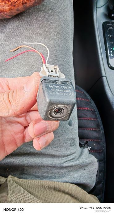 Штатная камера на Toyota