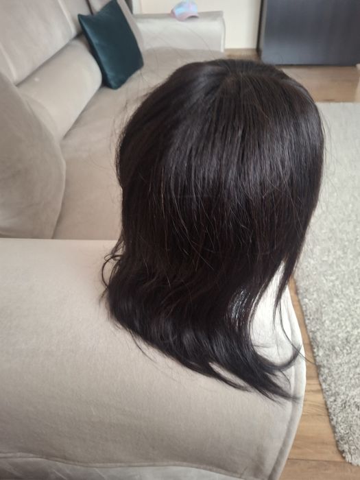 Perucă din păr natural + produse de ingrijire
