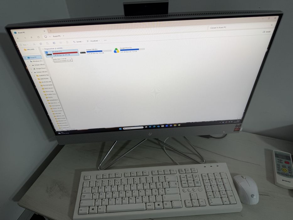 HP all in one 27 inch