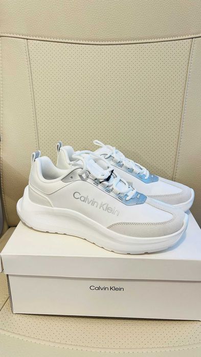 Sneakersi low Calvin Klein - Alb - dama - 38
