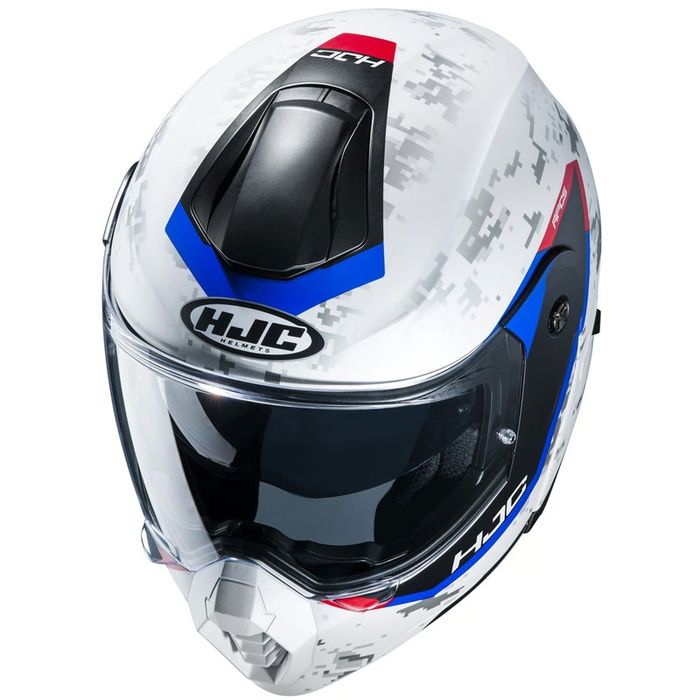 Cască moto HJC flip up L size cu Intercom și mănuși moto bonus!