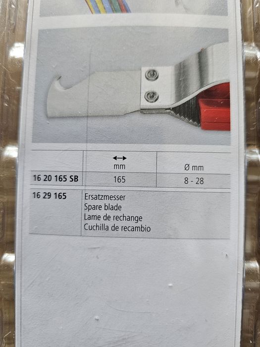 Decablator KNIPEX 16 20 165 SB