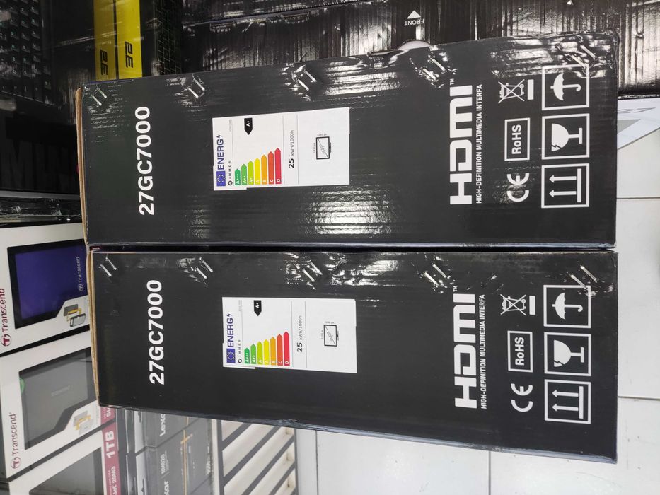 Монитор 27" Immer 27GC7000 Curved LED (DP+HDMI), 200Hz FullHD НОВЫЙ