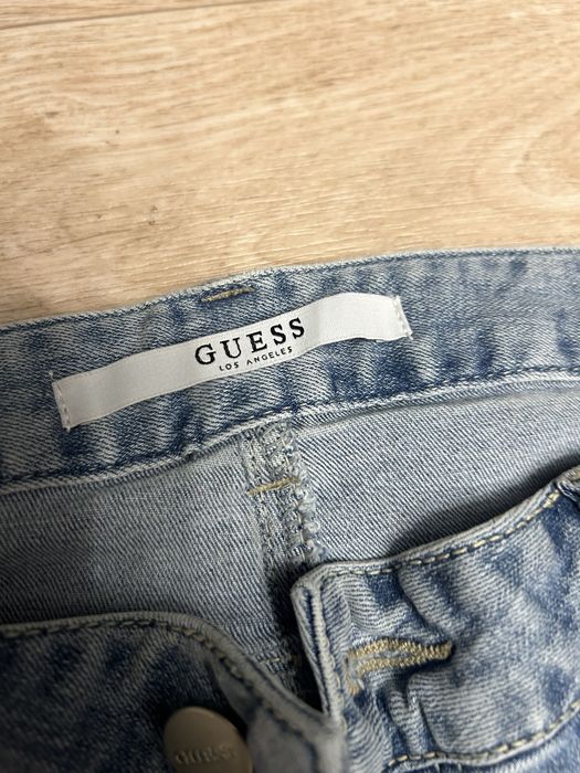 узкие джинсы guess