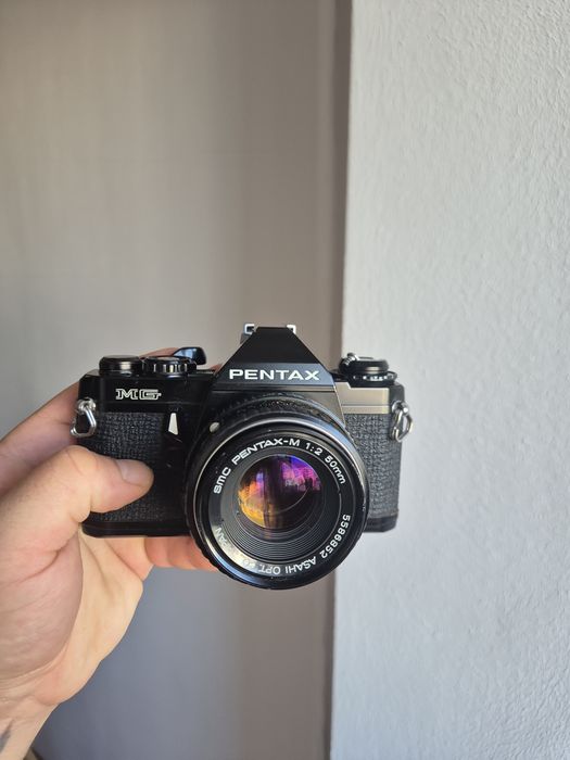 Pentax mg +pentax M  50 mm f2