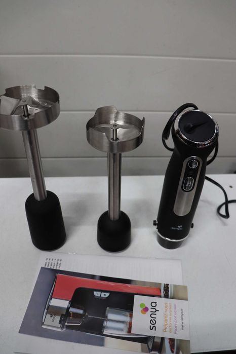 SENYA Многофункционален пасатор, миксер за супа против пръски, 600W