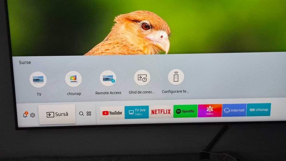 Televizor LED Smart Samsung HDR10+ 4k UHD 163 cm, 65", model 65RU7092 Clasa A+, fara probleme