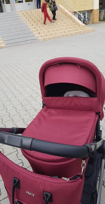 Бебешка количка 2в1 Espiro Only, цвят бордо