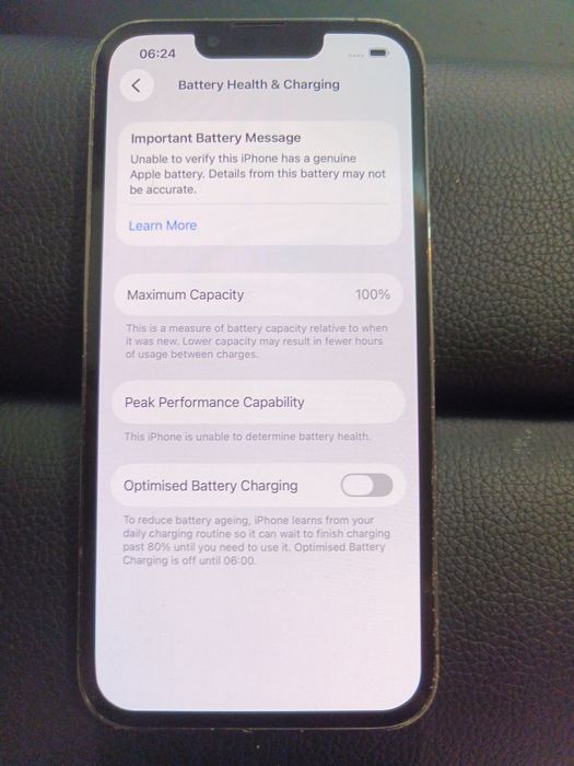 Iphone 13 baterie 100%