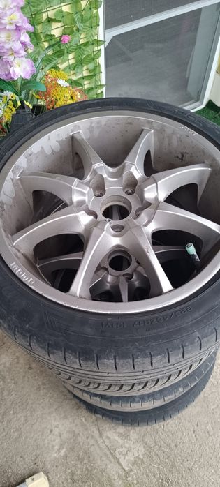 Jante aliaj R17 5x112 + anvelope 225/45ZR17 – set 4 bucăți