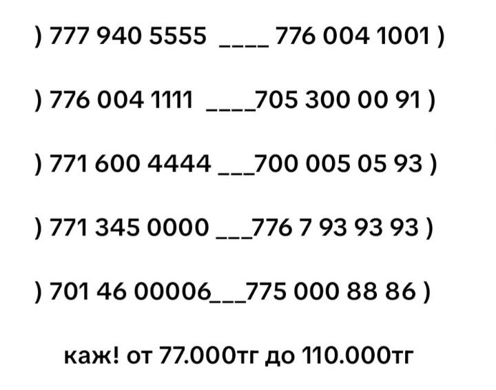 Продам сим_карты срочно!